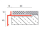 Celox Balkonový profil FLEXI tvarovací, AL-prírodný, 45x80mm