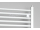 ISAN Grenada Elektrický kúpeľňový radiátor rovný 695/450 (v / š), rebrík biely, 300 W