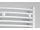 ISAN Grenada Elektrický kúpeľňový radiátor oblý 695/600 (v / š), rebrík biely, 400 W