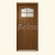 PORTA Doors dvere Porta DECOR, 1/3 sklo s rámčekom, fólia Portadecor ORECH