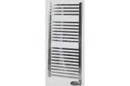 ISAN Quadrat Elektrický kúpeľňový radiátor rovný 1255/500 (v/š), 400 W, chróm