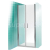 Roth TCN2 120x200cm sprchové dvojkrídlové dvere do niky, profil Brillant, číre sklo