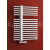 PMH Kronos kúpeľňový designový radiátor 800/600 (v/š), 427 W,lesklá metalická striebor