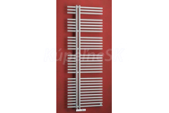 PMH Kronos kúpeľňový designový radiátor 1182/600 (v/š), 631 W,lesklá metalická striebor