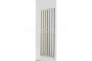 PMH Darius kúpeľňový designový radiátor 1200/600 (v/š), 512 W, lesklá biela