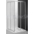 Roth PXS2L 90cm posuvné sprchové dvere Ľavé, výška 185cm, Brillant, sklo Satinato