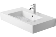 Duravit Vero Furniture washbasin 85cm Vero whitewith OF, with TP, 1 TH, WonderGliss