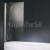 Santech Aurora 1 vaňová zástena, 1-dielna, 80x150, rám chrómový, výplň sklo číre