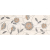 Cersanit SYNTHIA GREY INSERTO FLOWER 20X50, obklad-dekor WD206-007,1.tr.