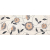 Cersanit SYNTHIA BLACK INSERTO FLOWER 20X50, obklad-dekor WD206-008,1.tr.