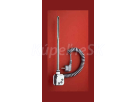 PMH HT2 elektrická vykurovacia tyč s termostatom, 300 W, chróm, skrútená