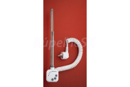 PMH HT2 elektrická vykurovacia tyč s termostatom, 400 W, lesklá biela, skrútená