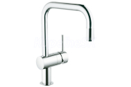 GROHE Minta Páková drezová batéria, obmedzovač prietoku,chróm 32067000 32067000