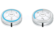 GROHE Veris F-digital Digitálny ovládač a digitálny prepínač pre sprchu,chróm 36295000