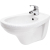 Cersanit DELFI Bidet závesný 35,5x52,5cm + skrutky, Biela K11-0018