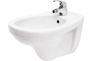 Cersanit DELFI Bidet závesný 35,5x52,5cm + skrutky, Biela K11-0018