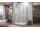 Aquatek CRYSTAL R23 Rohový sprchový kút 120x80x200cm, univerzál, krídlové dv., chróm, číre