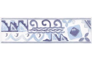 Rako LUCIE WLAED114 listela modrá 20x6,1x0,68cm, 1.tr. WLAED114