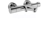 HANSA PRISMA vaňový termostat, DN 15 (G 1/2)pre nástennú montáž, chróm (287497)