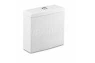Roca MERIDIAN-N WC nádrž, armatúra Dual flush – 3/6 alebo 3/4,5 l, biela