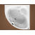 Santech OTAVA rohová masážna vaňa 140x140 Comfort +kúpeľový olej Panpuri ZADARMO