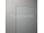 SanSwiss Top-Line TED 1-krídl.dvere do niky s pevn. diel. 80x190cm, Biela/Číre