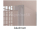 Ronal Top-Line TER Štvrťkruhový sprchový kút s 2-krídl. dv. R55, 90x90cm, Aluchróm/Číre