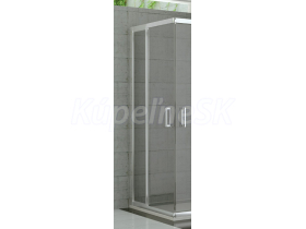 Ronal Top-Line TED2 Jednokrídlové dvere pre rohový kút 70x190cm, Ľavé, Matné/Číre
