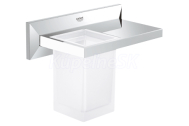 GROHE Allure Brilliant Polička s pohárom,chróm 40503000