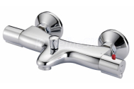 Novaservis Aqualight vaňová termostatická batéria bez príslušenstva 150 mm Chróm 2520/1,0