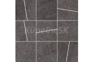 Villeroy&Boch 2415RT2M Bernina Dlažba-mozaika anthracite 30x30cm štvorce R9 matná