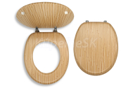 Novaservis sedátko dyhované MDF bambus WC/BAMBUS