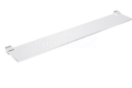 Jika PURE sklenená policka 60 cm vrátane držiakov, chróm H3853B20040001