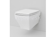 Artceram JAZZ Závesné WC 36 x 54 cm, biele (bez sedátka)