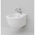 Artceram HERMITAGE Závesný bidet s 1 otvorom na batériu 36x55cm