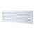 Ventilačná plastová mriežka, biela, MV350-95x334