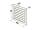 Ventilačná kovová mriežka, MVM200sZn-160x160