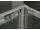 SanSwiss Top-Line TOPS4 Posuvné dvere do niky s 2 pevn.st. 1200x1900 Matný elox/Durlux