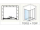 SanSwiss Top-Line TOPS3 Posuvné dvere do niky 700x1900 Biela/Durlux