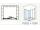 SanSwiss Top-Line TOPS3 Posuvné dvere do niky 750x1900 Biela/Durlux