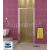 SanSwiss Top-Line TOPP2 Dvojkrídlové dvere do niky š. 600-900 v. 1500-1900 Aluchróm/Durlux