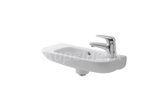 Duravit D-Code Handrinse basin 50 cm D-Code white with of, with tp, 1 th right