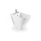 Roca THE GAP Bidet stojaci, otvor pre batériu, biela