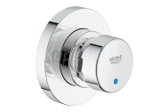 GROHE Euroeco Cosmopolitan T Samouzávěrný priechodný ventil,pre zabudovanie do steny,chróm