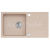 Alveus GALAPAGOS kuchynský granitový drez so sifónom 77x43 - G-55 Beige