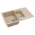 Alveus ROCK 70 kuchynský granitový drez so sifónom 78x48 - G-51 Beige 1090954