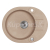 Alveus ROLL 40 kuchynský granitový drez so sifónom 59,5x47,5 - G-55 Beige