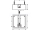 Hansgrohe 26471180 Raindance Základná sada pre 260 x 260 mm Air 1jet