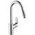 Hansgrohe 31815800 Focus páková kuchynská batéria s vyťahovacou sprškou, nerez