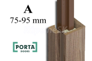 PORTA Doors Porta RENOVA obklad kovovej zárubne, fólia Portadecor, hrúbka steny A 75-95mm